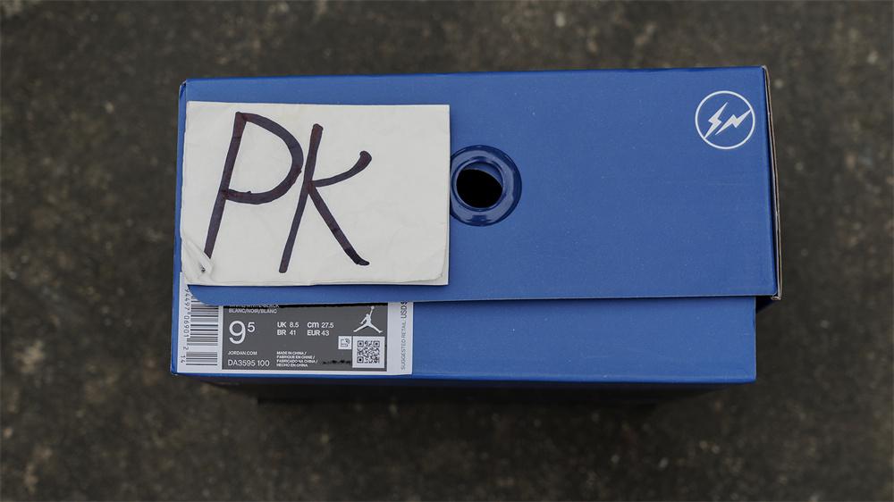 PK GOD Jordan 3 Retro Fragment RETAIL MATERIALS READY TO SHIP